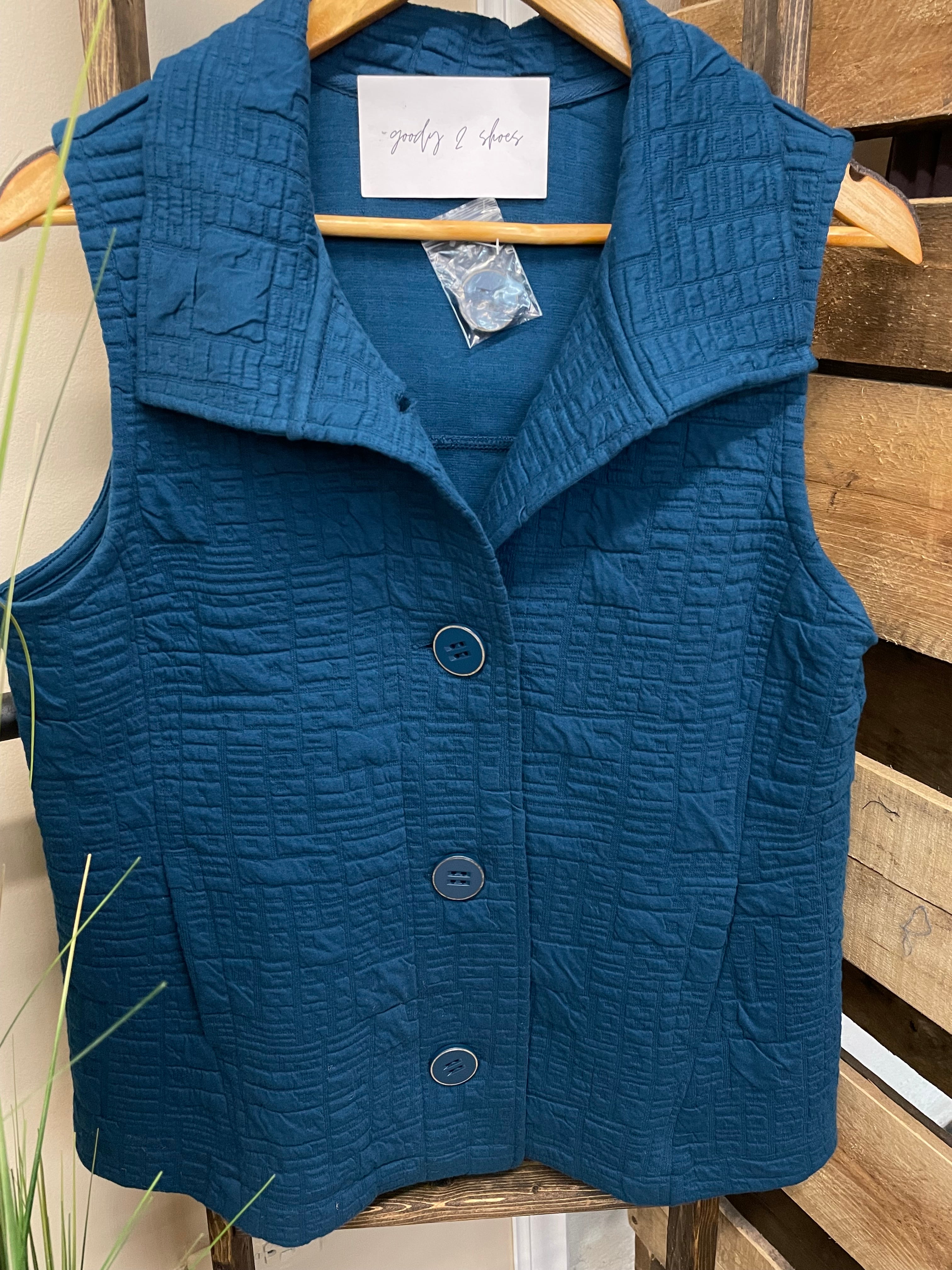 Button Vest